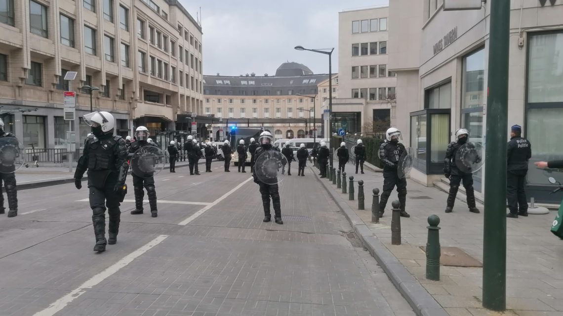 La police locale de Bruxelles