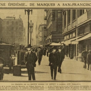 Grippe espagnole 1918 1919 19 masques chirurgicaux pandémie monde Europe épidémie Première Guerre Mondiale