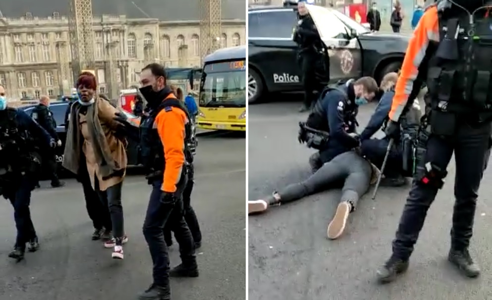 Une femme arrêtée, une autre violentée par la police parce qu'elle filme