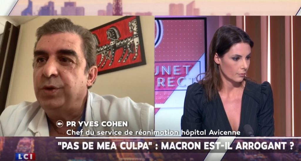 débat buzz polémique médecin Yves Cohen psychologue Marie-Estelle Dupont LCI Eric Brunet confinement covid