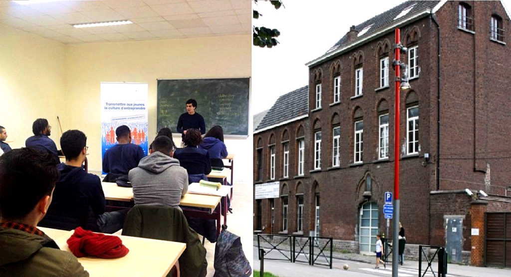 L'Institut Marie Immaculée à Anderlecht, Bruxelles.