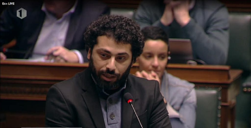 Nabil Boukili, député fédéral belge (PTB)