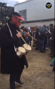 Rassemblement musical au Pont d’Avroy (Liège