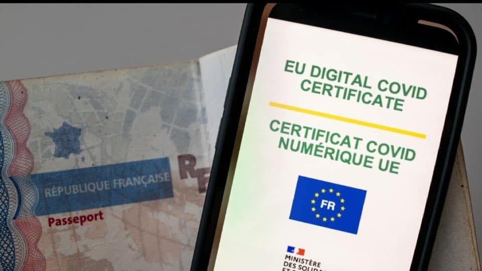 Certificat Covid numérique de l'Union européenne - Photo : DR.