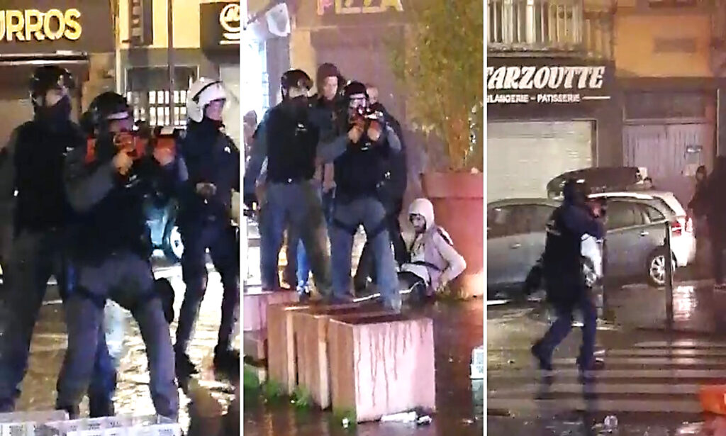 Violences policières match France-Maroc