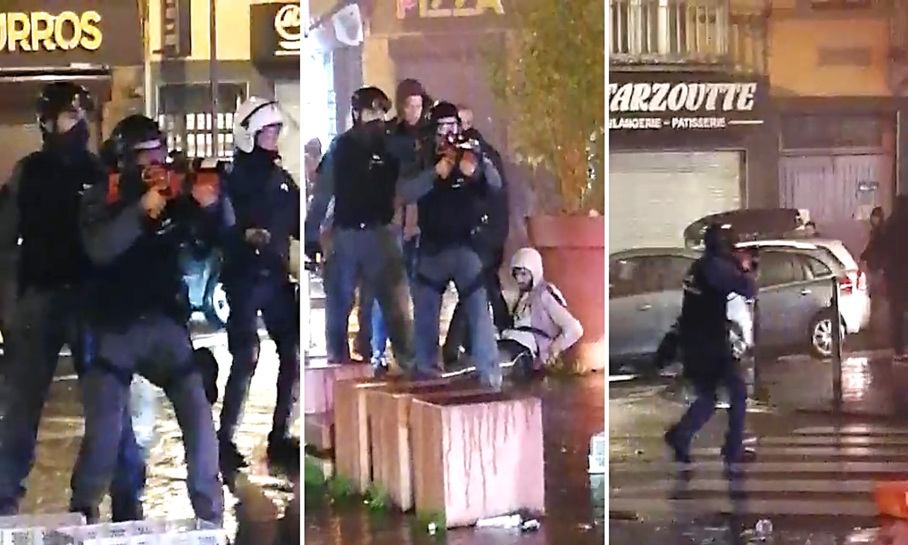 Violences policières match France-Maroc