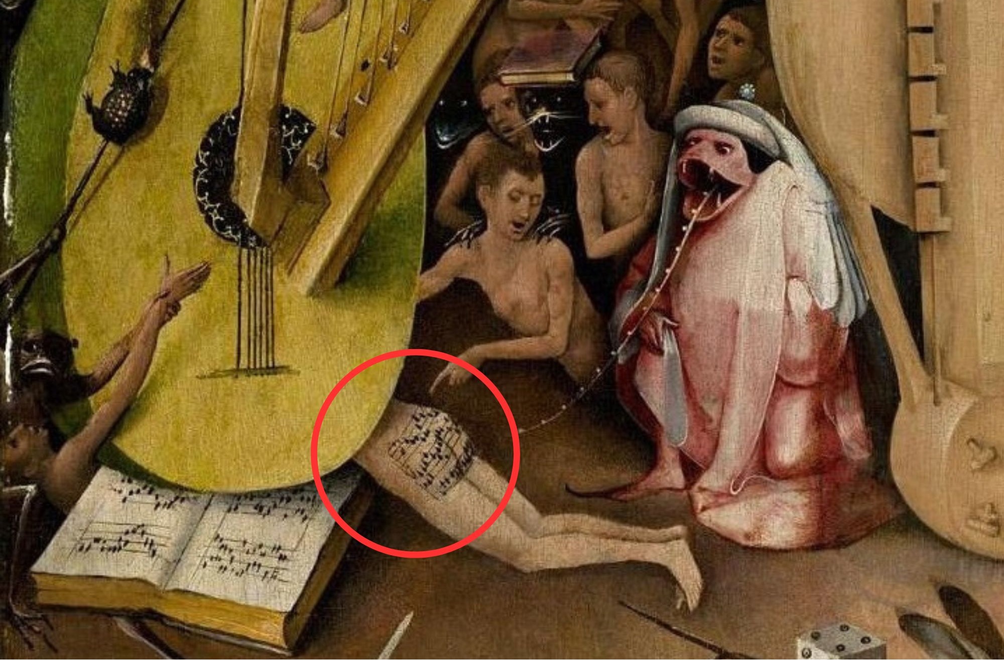 Hieronymus Bosch-Le Jardin des Délices Hieronymus Bosch Butt Music