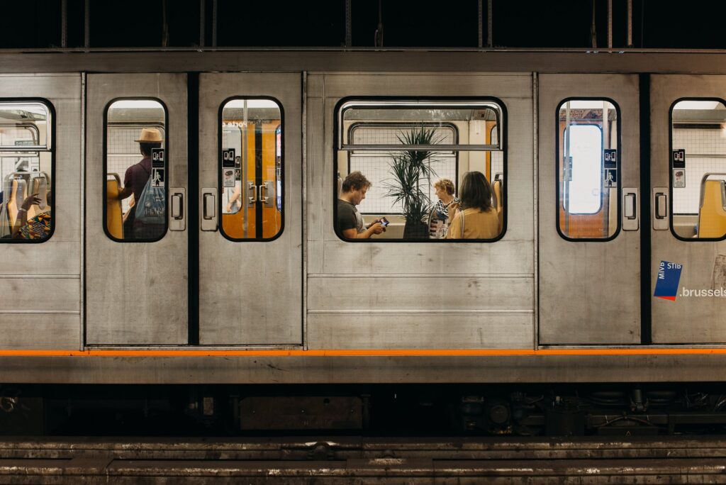 Métro de Bruxelles - Photo : Facebook.