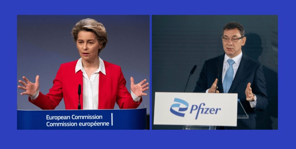 ursula von der leyen pfizer